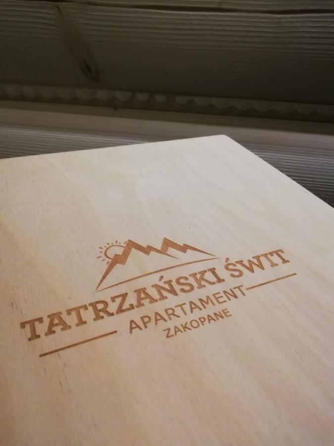 Apartament Tatrzanski Swit Z Tarasem 20M2, Garazem Podziemnym, Grota Solna Закопане Екстер'єр фото