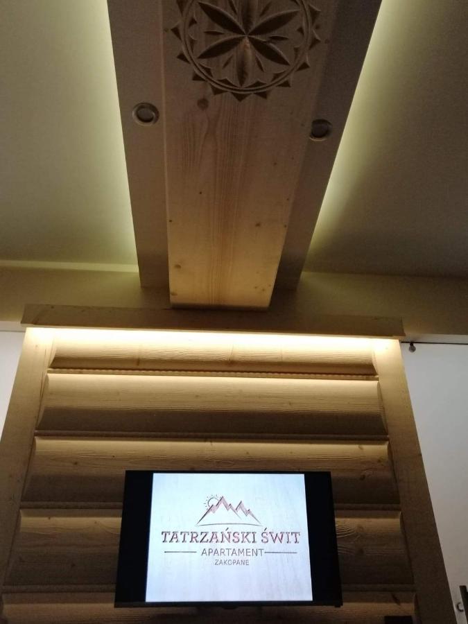 Apartament Tatrzanski Swit Z Tarasem 20M2, Garazem Podziemnym, Grota Solna Закопане Екстер'єр фото