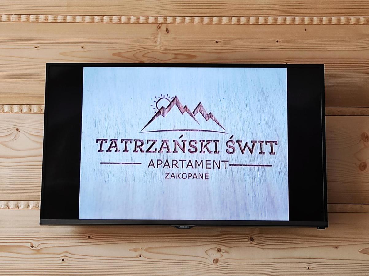 Apartament Tatrzanski Swit Z Tarasem 20M2, Garazem Podziemnym, Grota Solna Закопане Екстер'єр фото